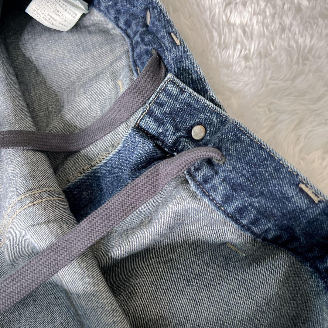 美品✨FRAMeWORK JOHN BULL デニムオーバーサスペンダーパンツ