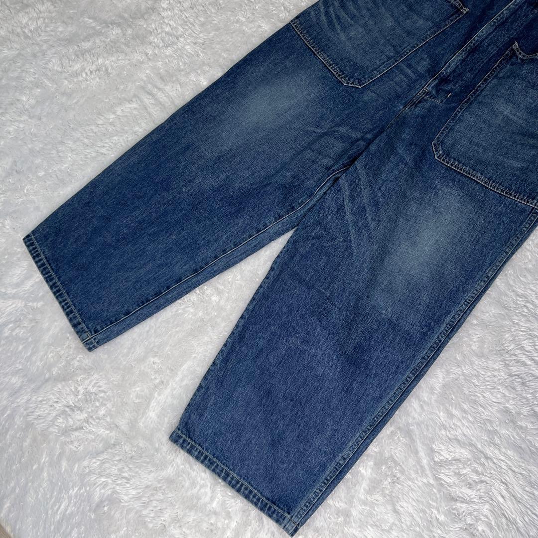 美品✨FRAMeWORK JOHN BULL デニムオーバーサスペンダーパンツ