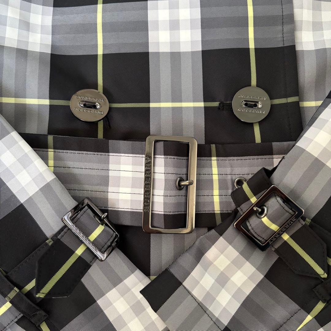 【未使用級✨】バーバリーロンドン　トレンチコート　ナイロンジャケット　チェック