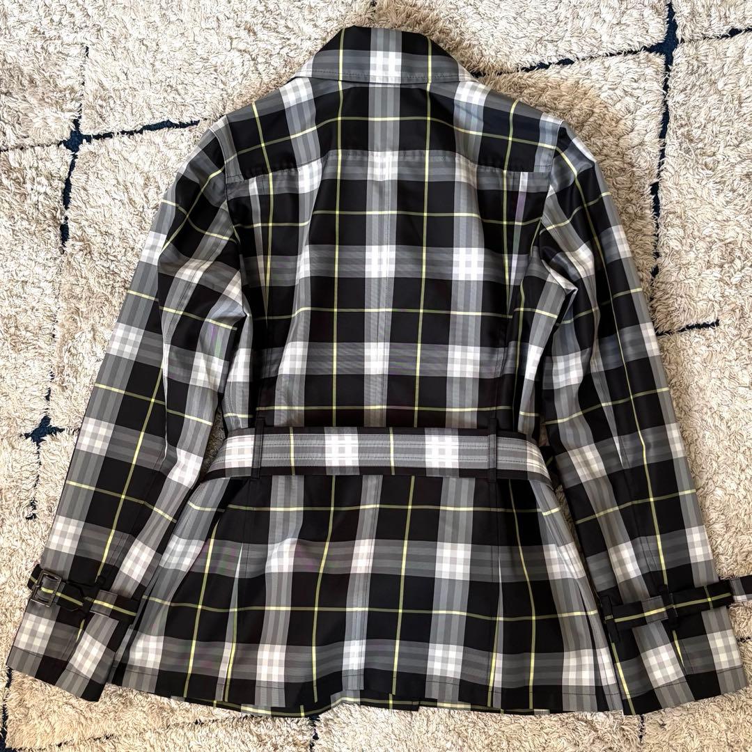 【未使用級✨】バーバリーロンドン　トレンチコート　ナイロンジャケット　チェック