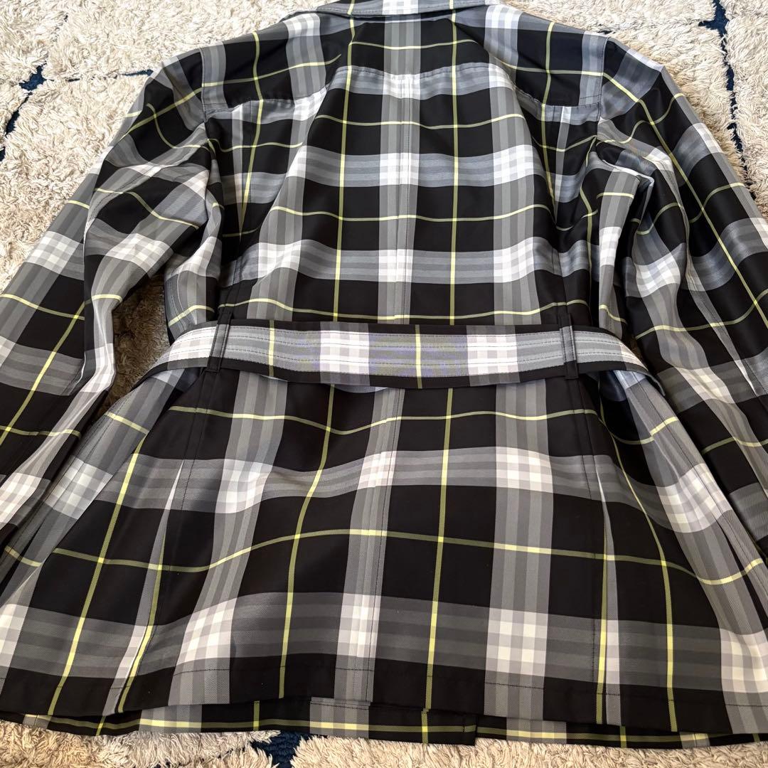 【未使用級✨】バーバリーロンドン　トレンチコート　ナイロンジャケット　チェック