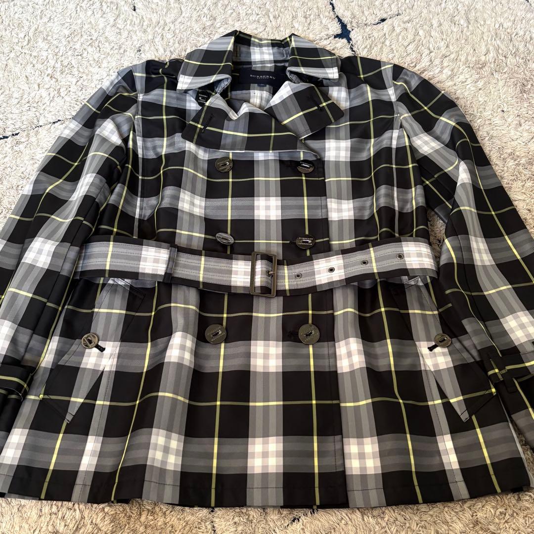 【未使用級✨】バーバリーロンドン　トレンチコート　ナイロンジャケット　チェック