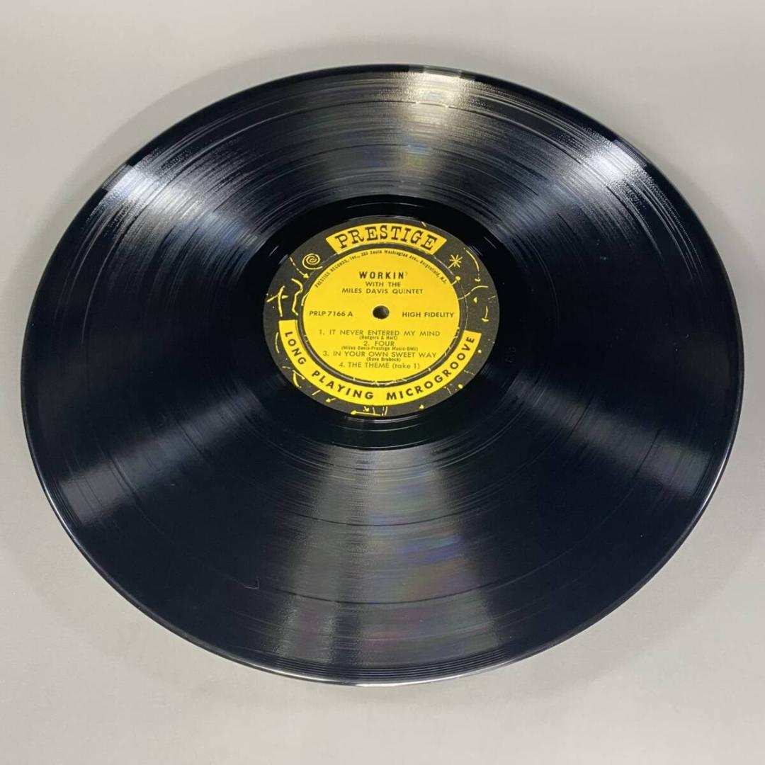 ★超絶レア【USオリジナル／MONO／深溝／NJラベル】 マイルス『ワーキン』