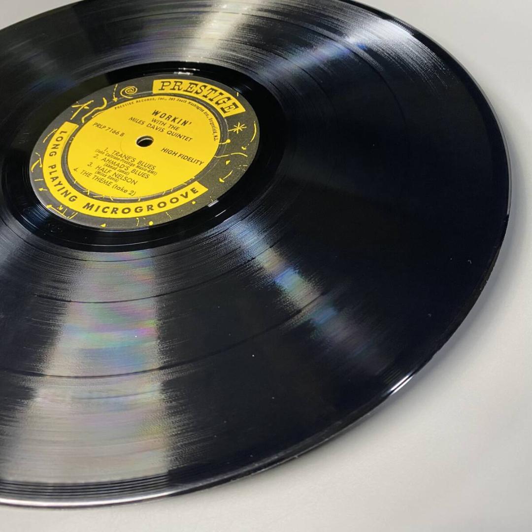 ★超絶レア【USオリジナル／MONO／深溝／NJラベル】 マイルス『ワーキン』