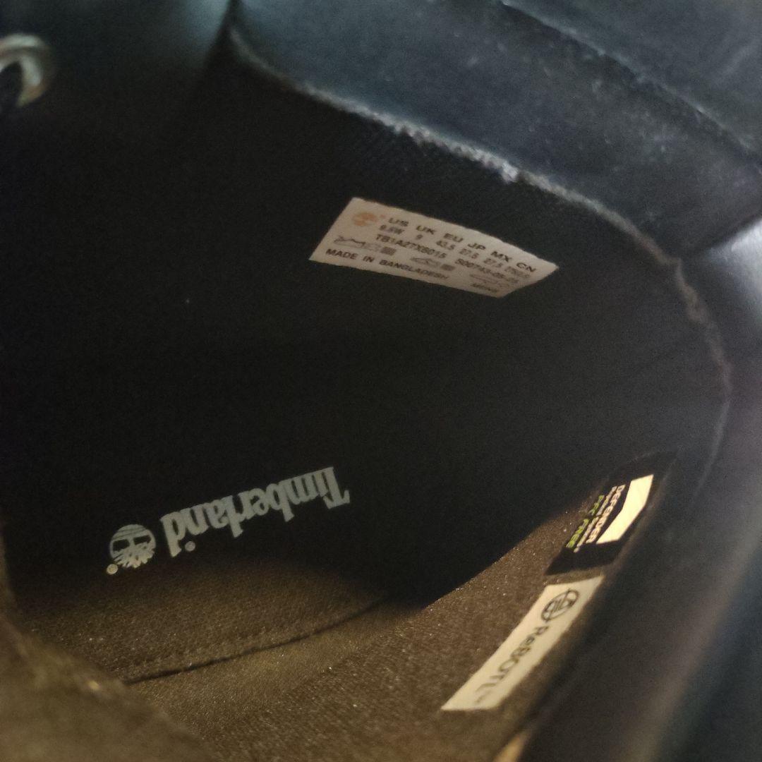 ブ*ル様 【破格スタート】超美品Timberlandヌバックレザーブーツブラック