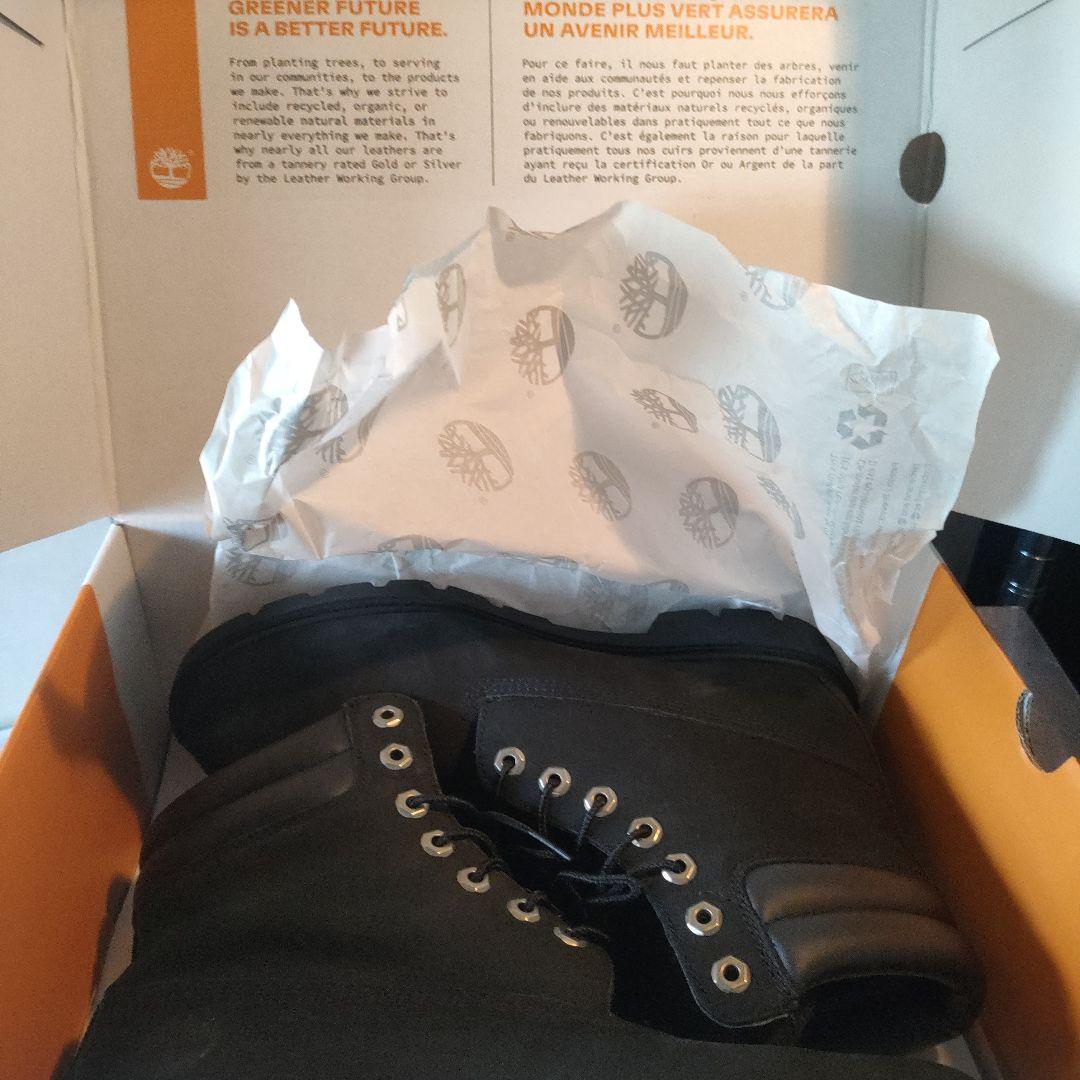ブ*ル様 【破格スタート】超美品Timberlandヌバックレザーブーツブラック
