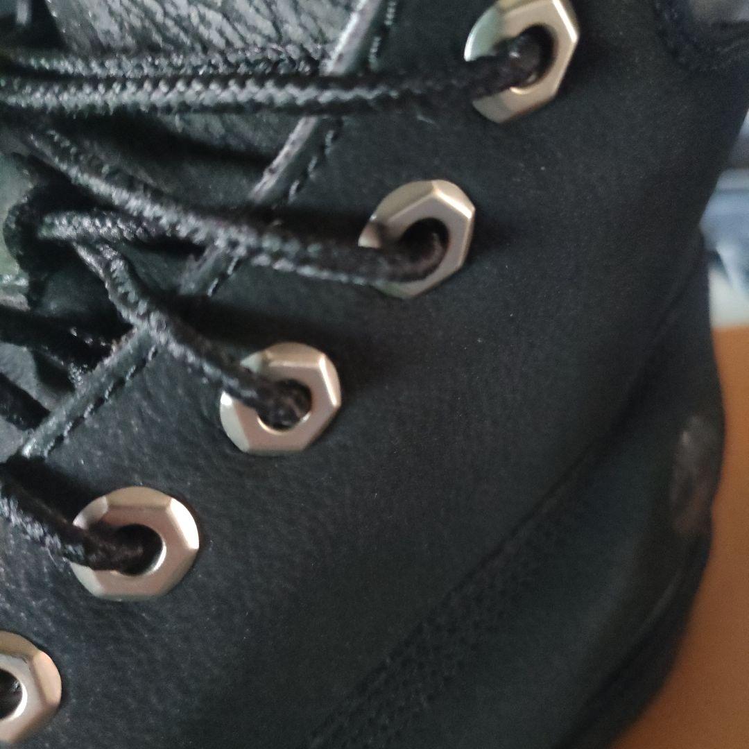 ブ*ル様 【破格スタート】超美品Timberlandヌバックレザーブーツブラック