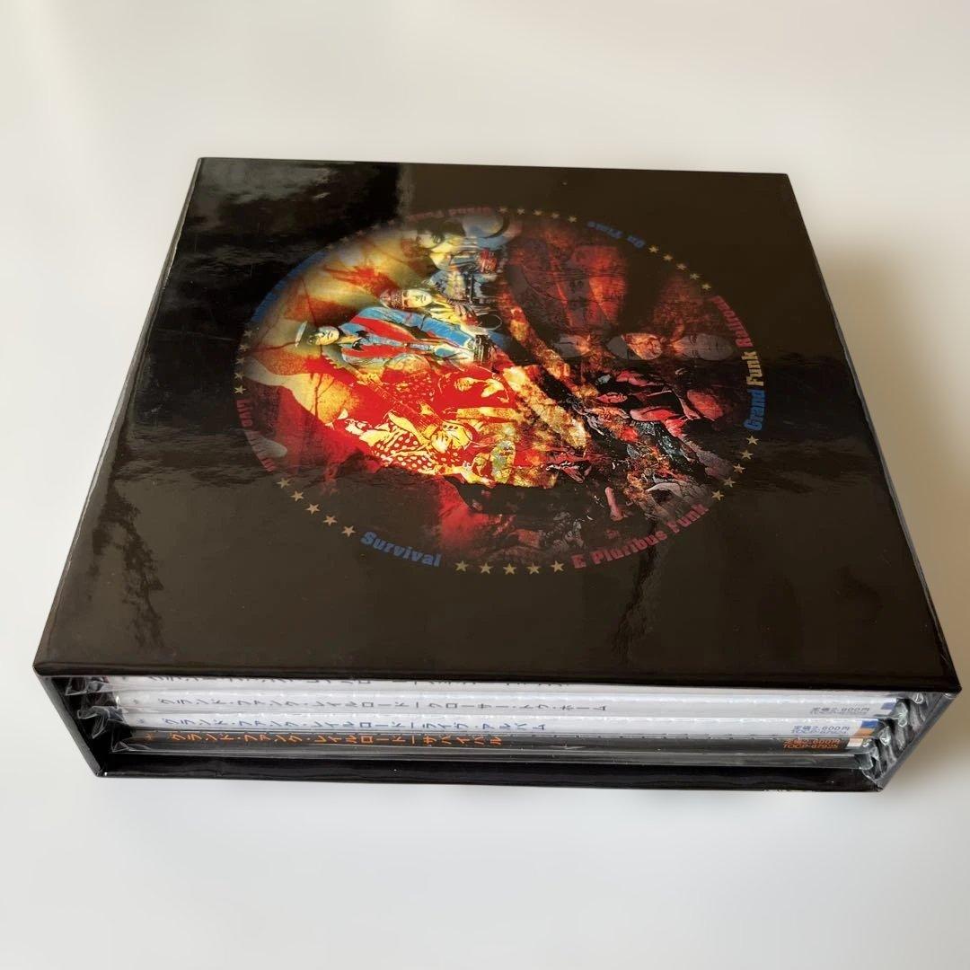 グランド・ファンク・レイルロード紙ジャケットCD6種・ボックスセット①特典帯付き