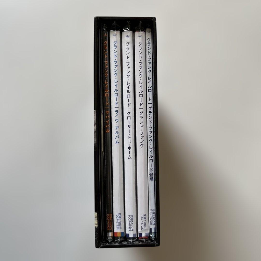グランド・ファンク・レイルロード紙ジャケットCD6種・ボックスセット①特典帯付き