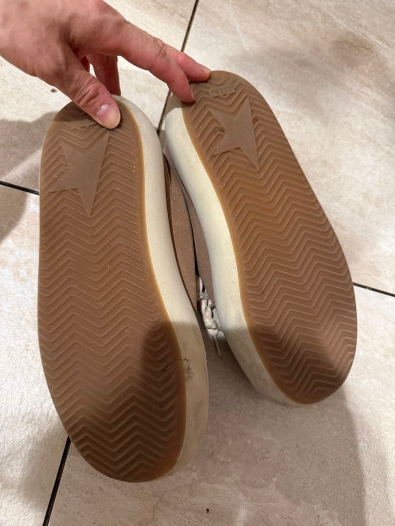 GOLDEN  ICE STAR ブラウン スニーカー