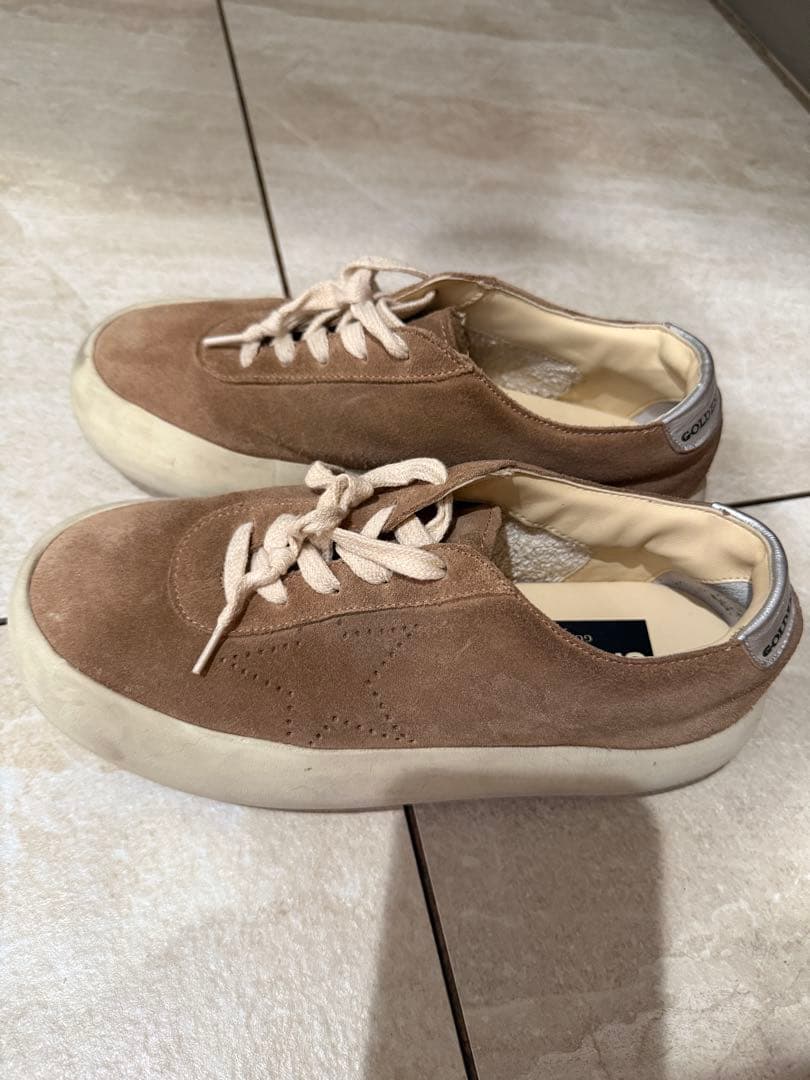 GOLDEN  ICE STAR ブラウン スニーカー