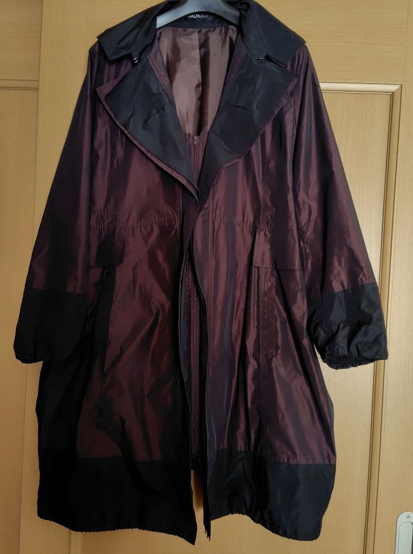 フェルメール★中古　サイズ46ブラウン ロング丈トレンチコート