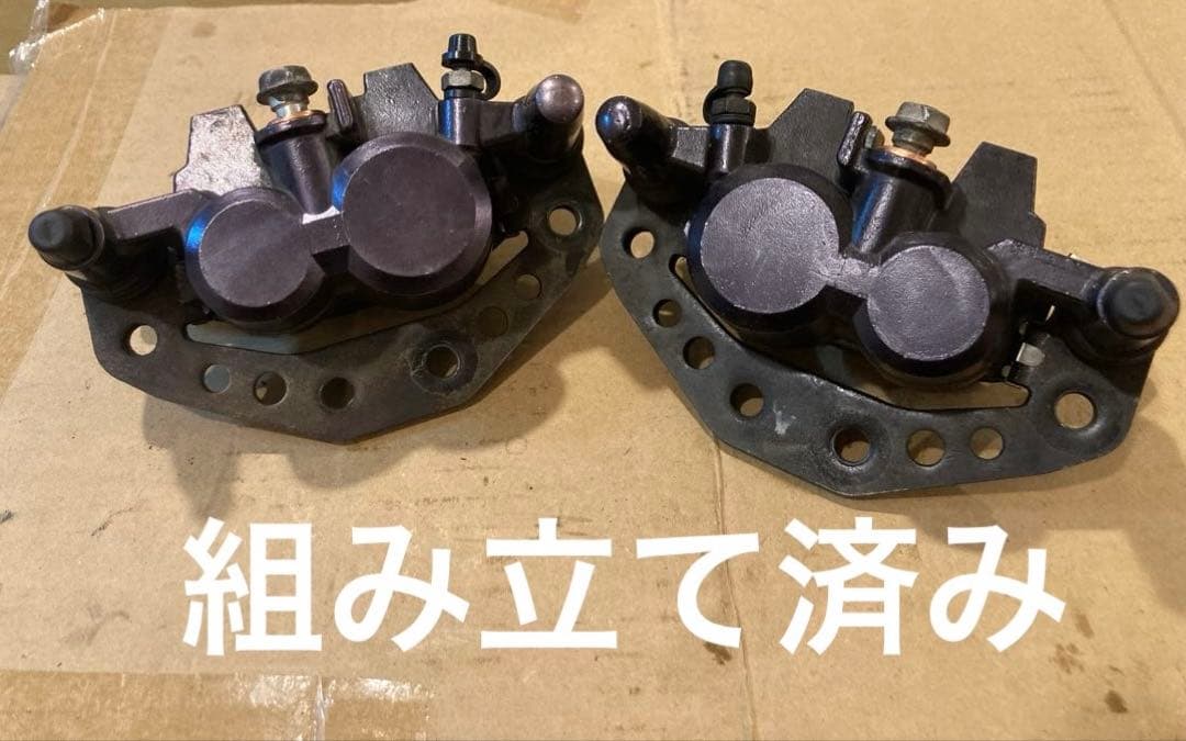 パッド新品　オーバーホール済 ゼファー400 750 フロントキャリパー OH
