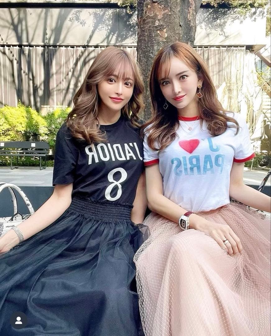 DIOR ディオール J'❤️PARIS Tシャツ XS 新品