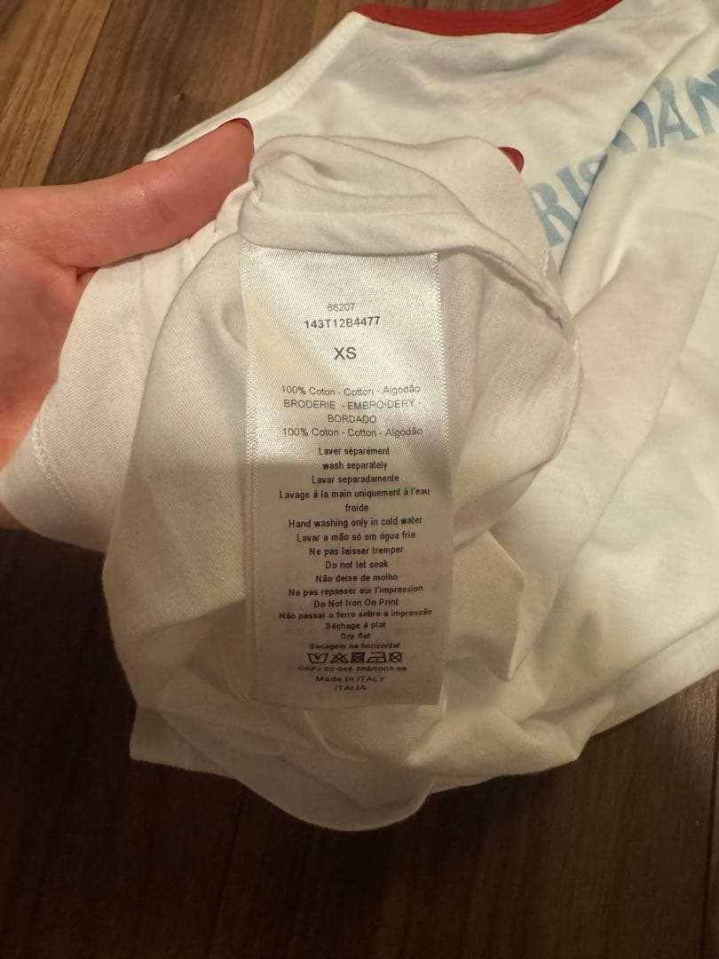 DIOR ディオール J'❤️PARIS Tシャツ XS 新品