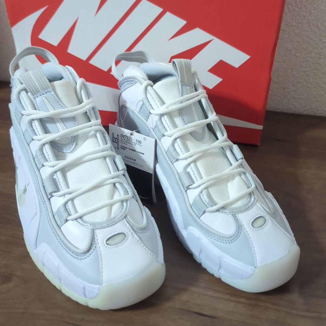 NIKE　エアマックスペニー　ホワイト/グレー