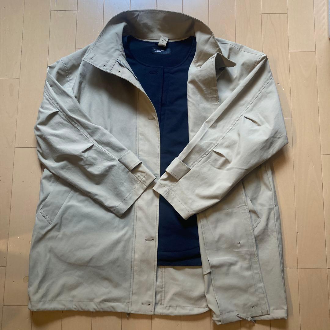 北欧、暮らしの道具店/中綿ベスト付きアウターS