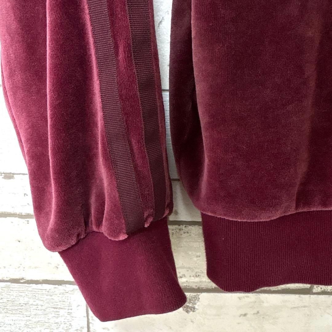 adidas ベッケンバウアー ベロア ジャージ トラックジャケット 古着 L