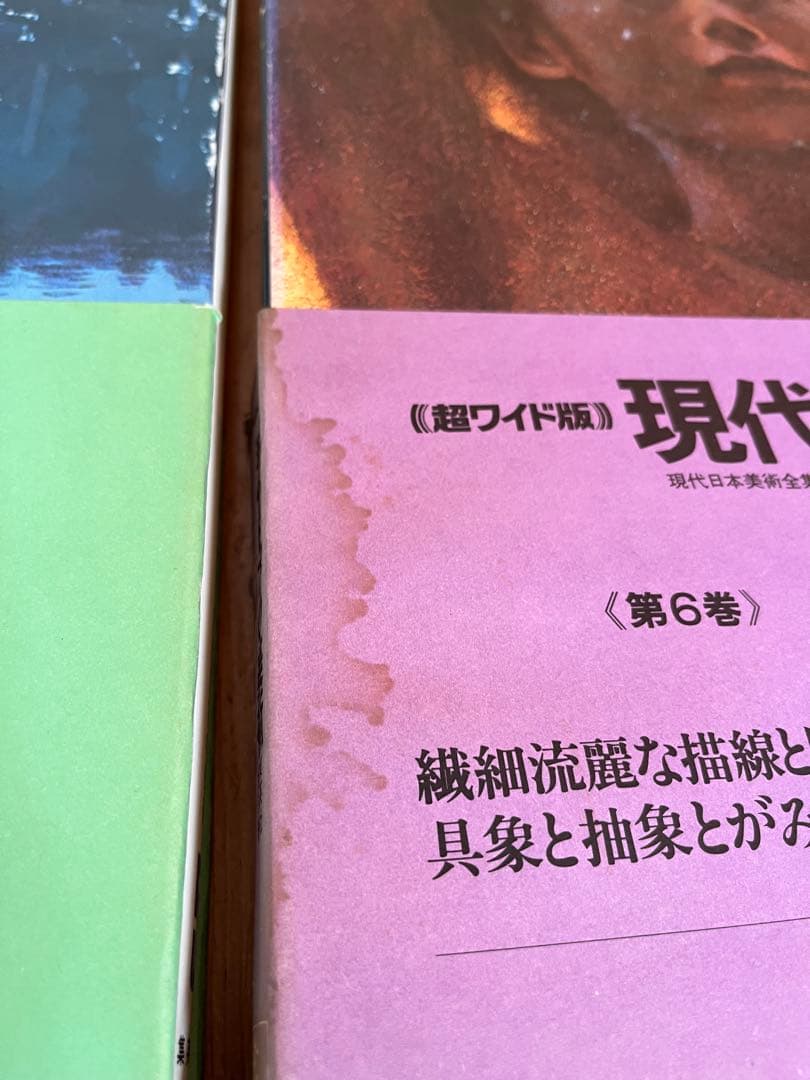 ワイド版　現代日本の美術　5〜8巻