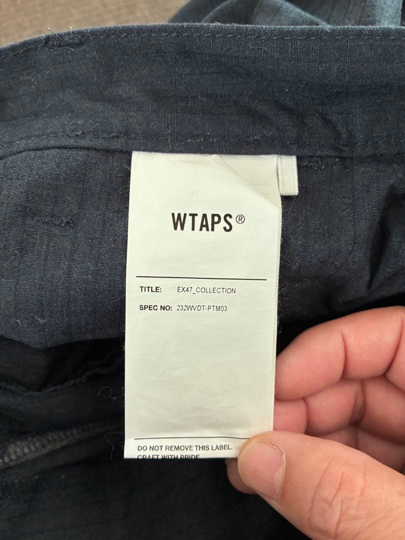 WTAPS ダブルタップス 23aw カーゴパンツ ネイビー