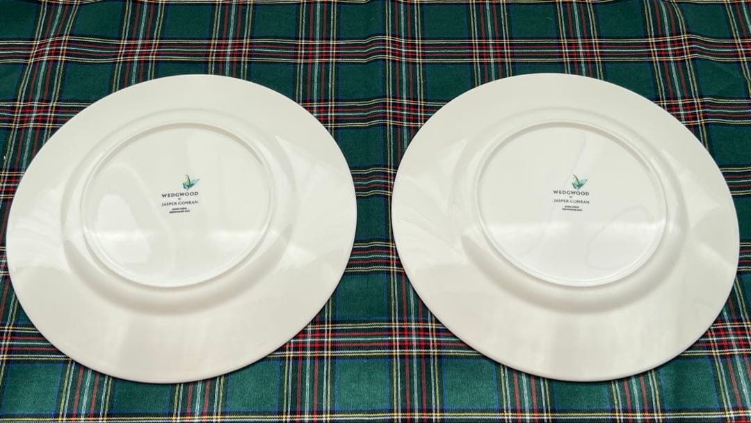  ジャスパーコンラン　シノワズリ　プレート2枚　グリーン