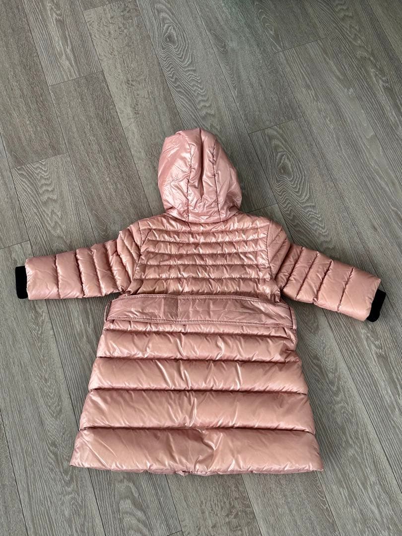 BURBERRY LONDON フード付き ダウンジャケット（ピンク） 3Y