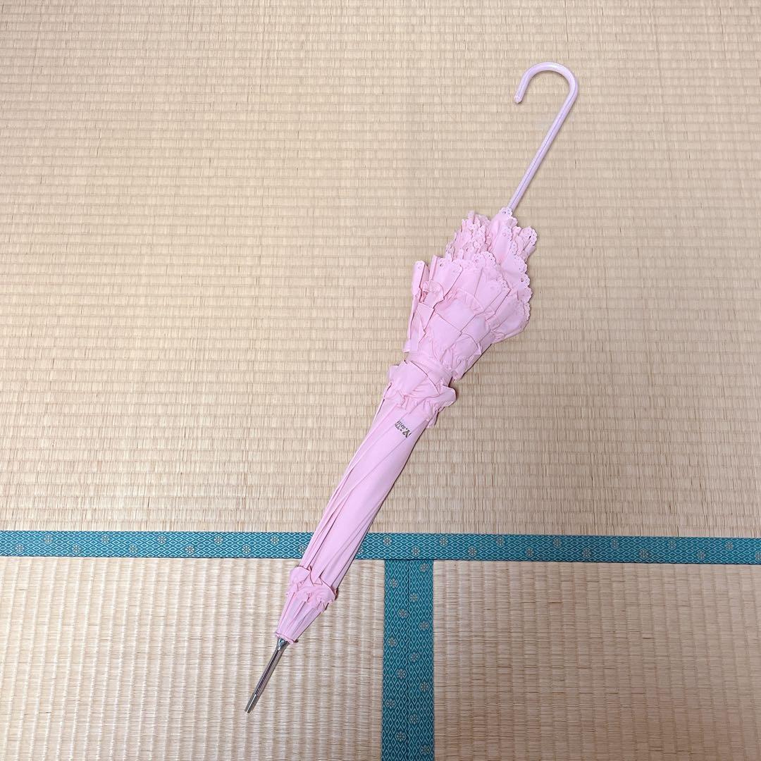 【希少廃盤】♡BABY♡フリルいーっぱいアンブレラ♡ピンク♡