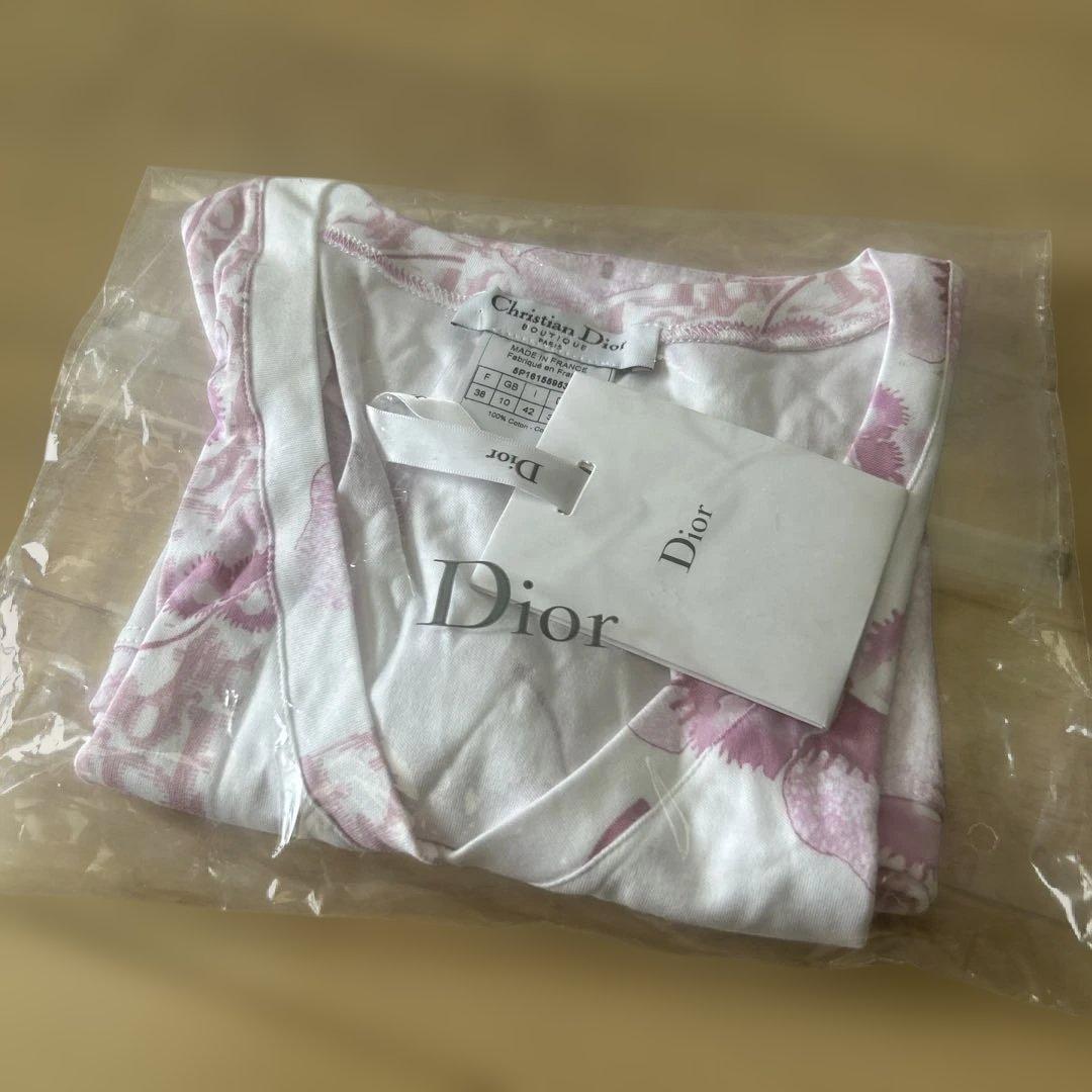 Christian Dior 半袖Tシャツ 花柄