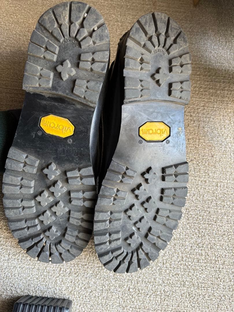 春夏パラブーツ バース 改ビブラム8.5 paraboot barth navy