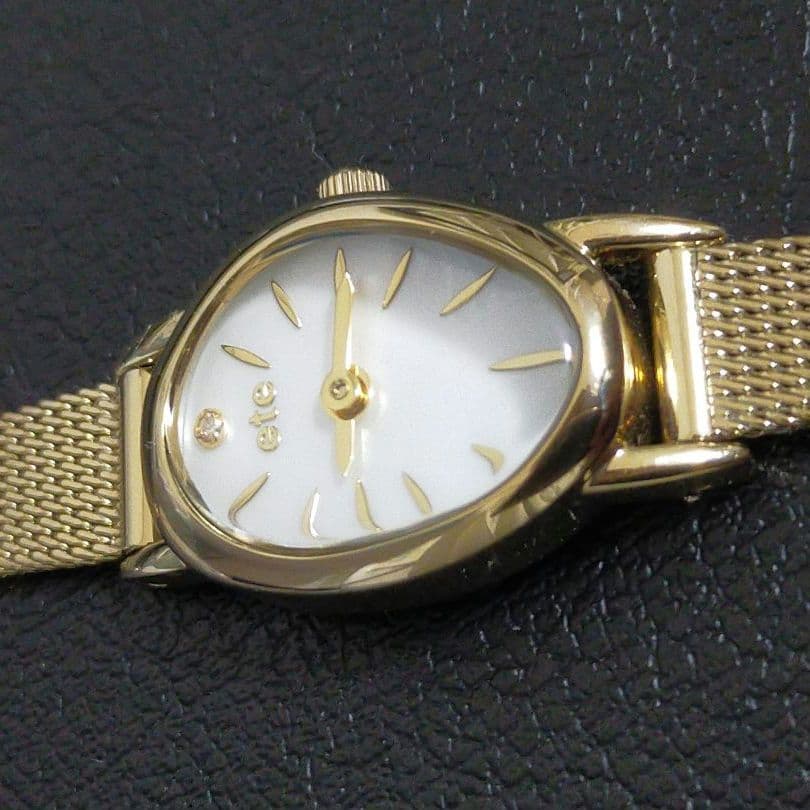 人気　ete ダイヤモンド レディース　 腕時計　美品