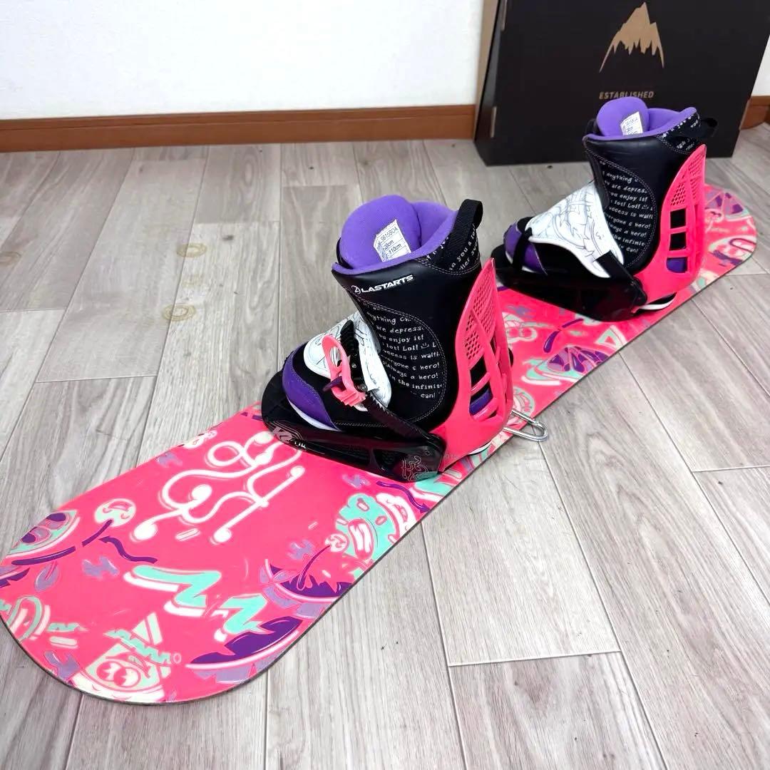 専用K2 キッズスノーボードセット 110cm 美品