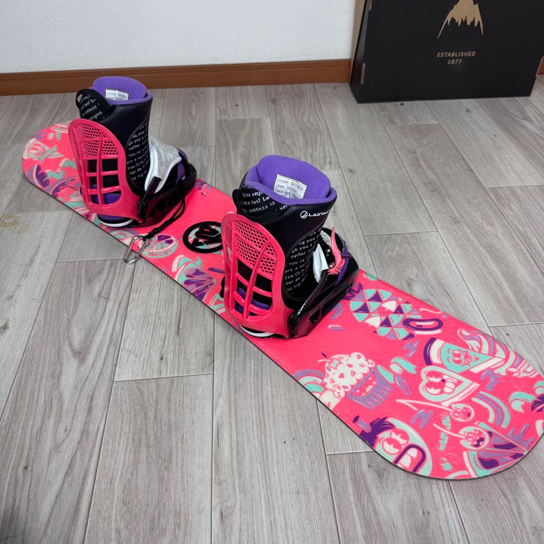 専用K2 キッズスノーボードセット 110cm 美品