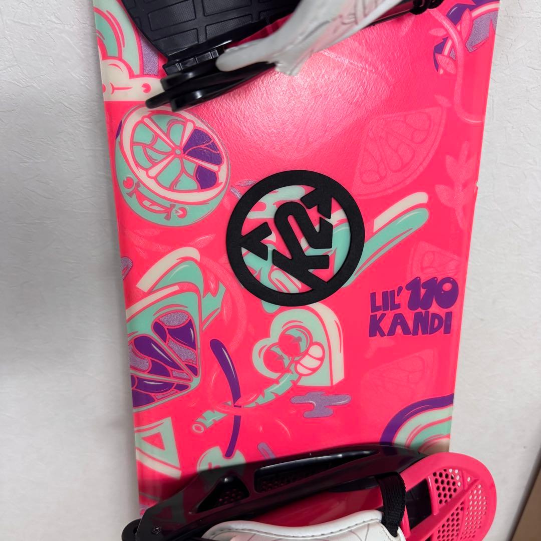 専用K2 キッズスノーボードセット 110cm 美品