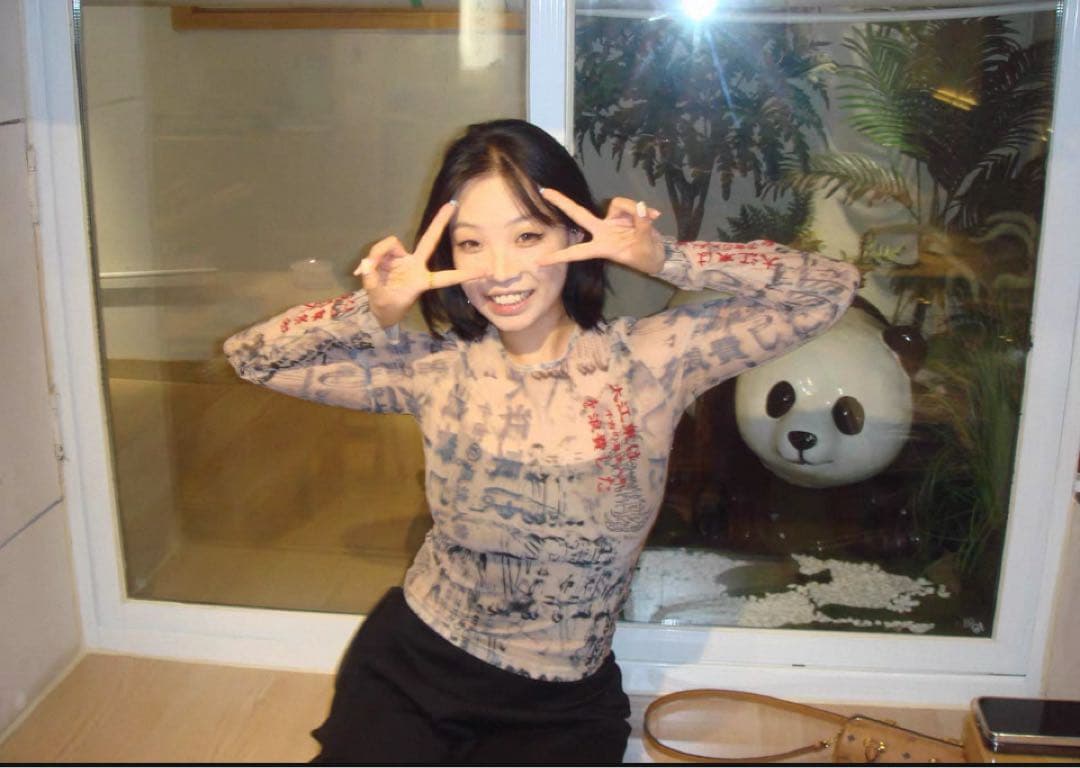 【Y2K】Fuzzykon 25SS NEOアジアンパワーネット セカンドスキン