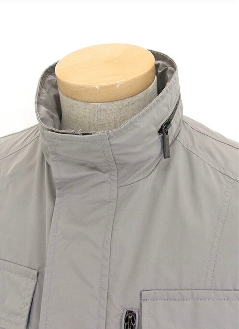 S*t様 MOORER ナイロンジャケット M-65 MANOLO-KM グレー