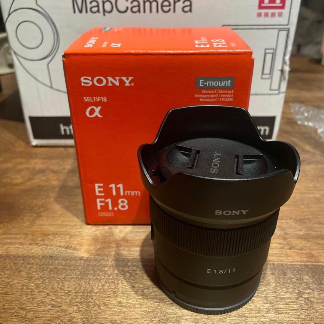 レンズ(単焦点) sony E 11mm F1.8 SEL11F18