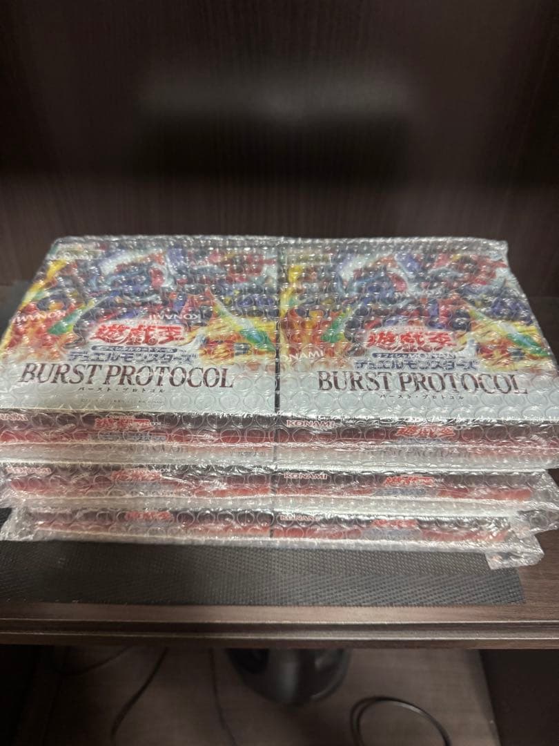 完全未開封シュリンク付き　遊戯王OCG BURST PROTOCOL 6box