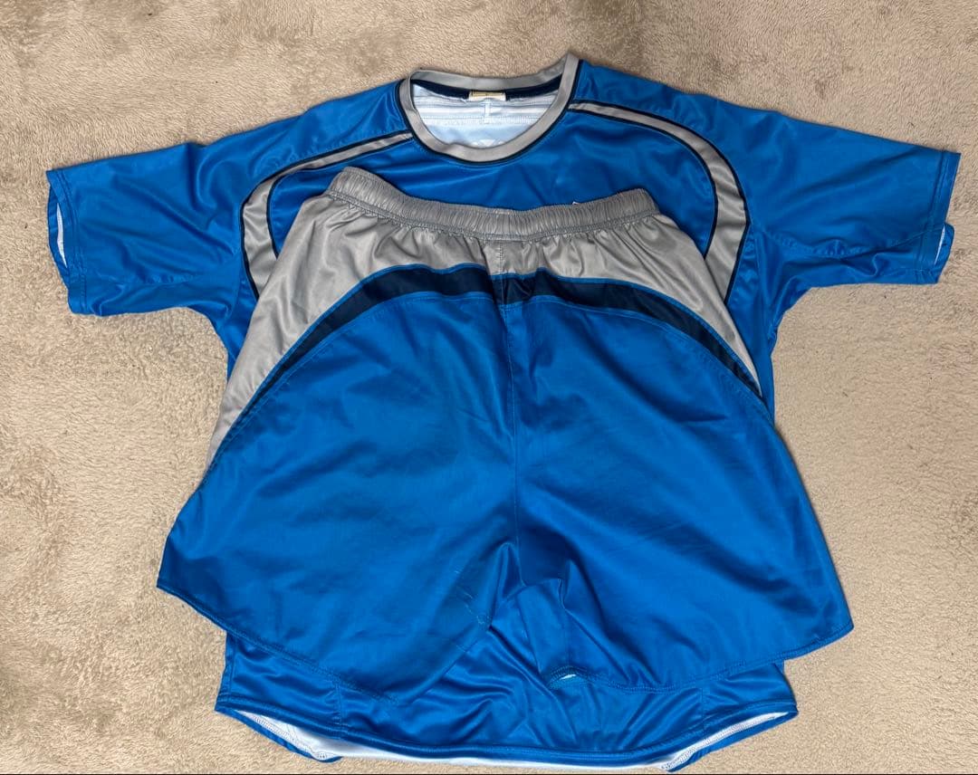 聖和学園　青　アウェーユニホーム　上下