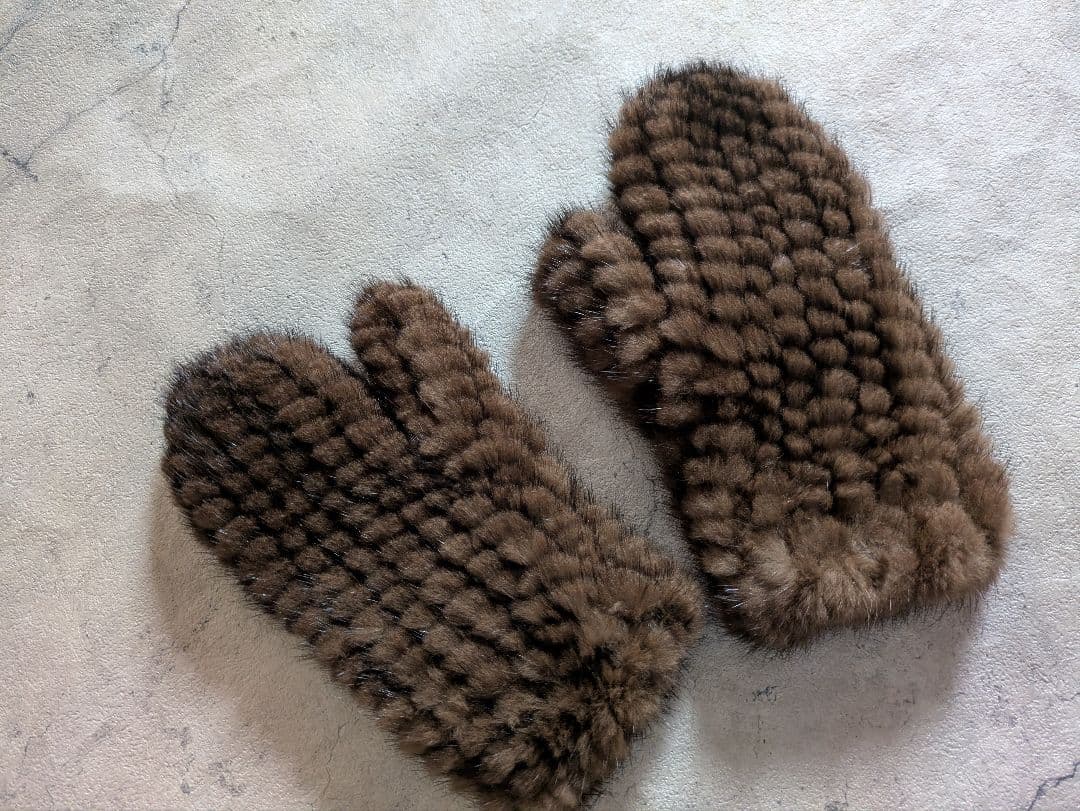 MaxMara ミンクファーミトン