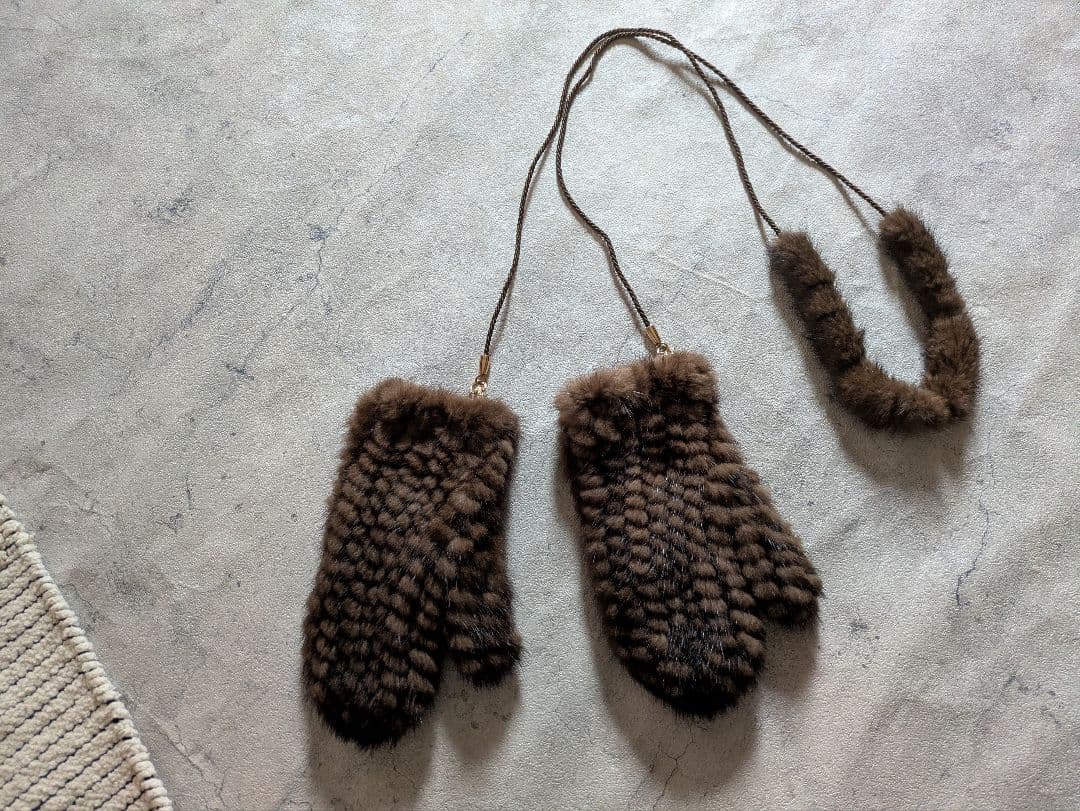 MaxMara ミンクファーミトン