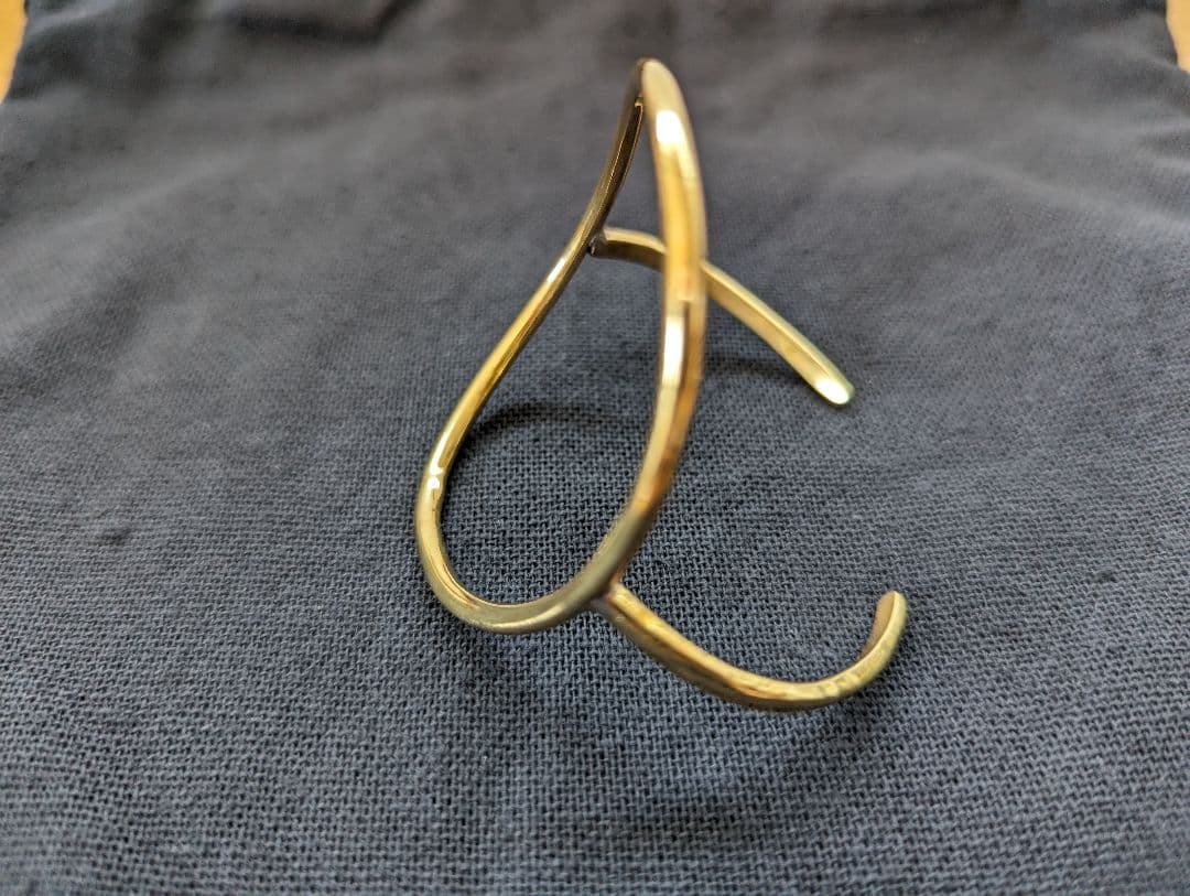 accessories mau わっかバングル ブラス