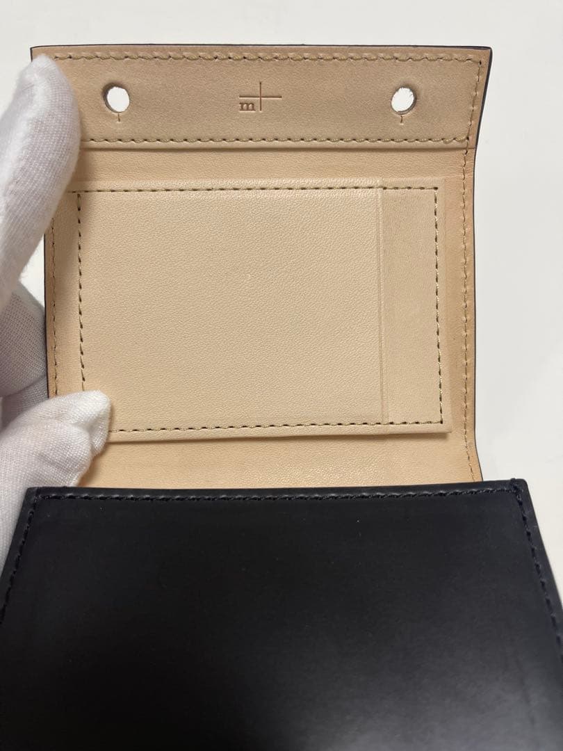 8*o様 美品エムピウ　ミッレフォッリエ　コードバン　ブラック