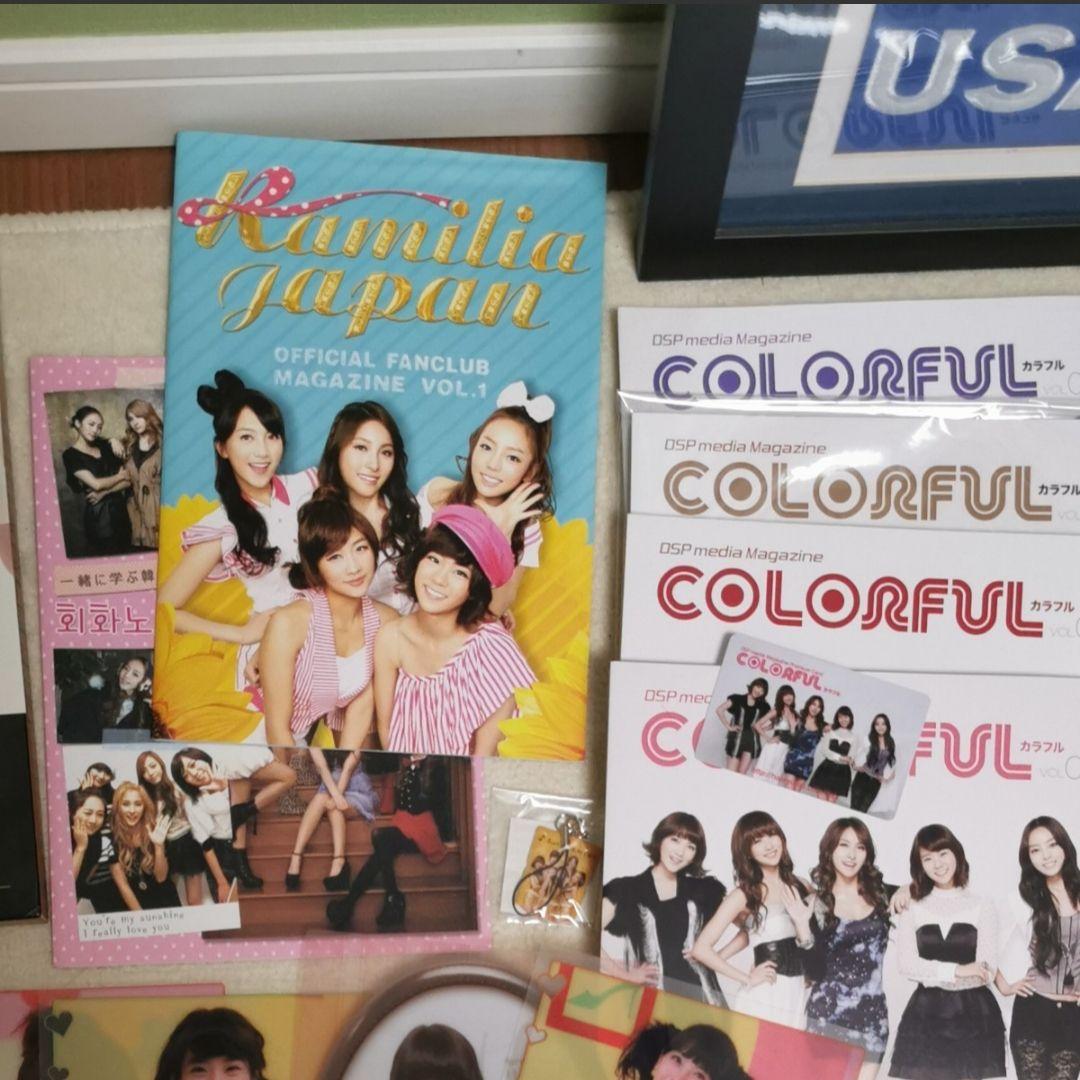 KARA　韓国　K-POP　Colorful　ファンクラブ　ライブ　カードDSP