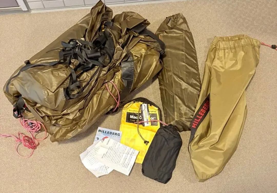 お*ょ様 HILLEBERG SAITARIS サンド　フットプリント付き