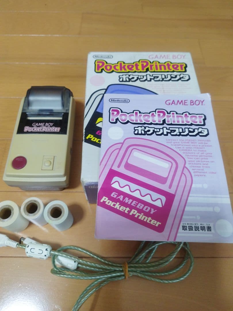 動作確認済　ゲームボーイ　プリンター　箱、マニュアル有り＆　ケーブル　おまけ付き