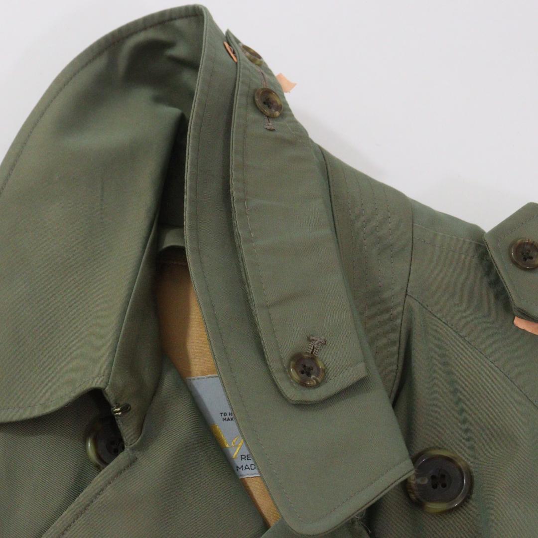 【nayuta】アクアスキュータム トレンチコート クラブチェック