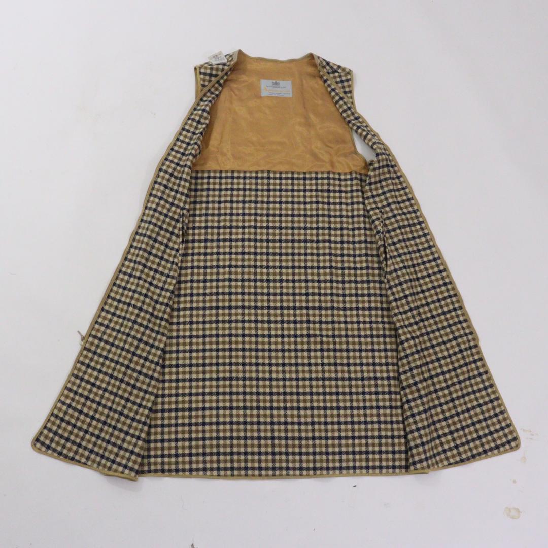 【nayuta】アクアスキュータム トレンチコート クラブチェック