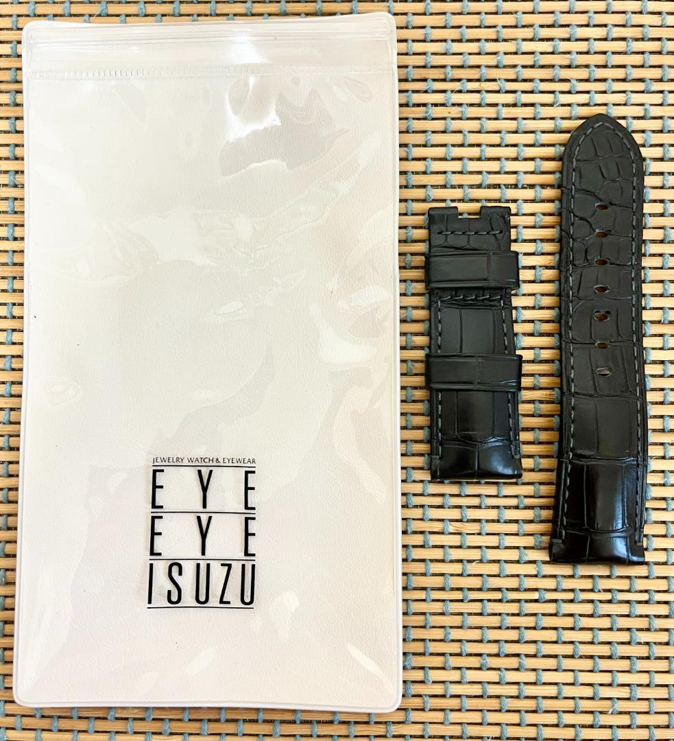 PANERAI/パネライ】レザーベルト ネイビー