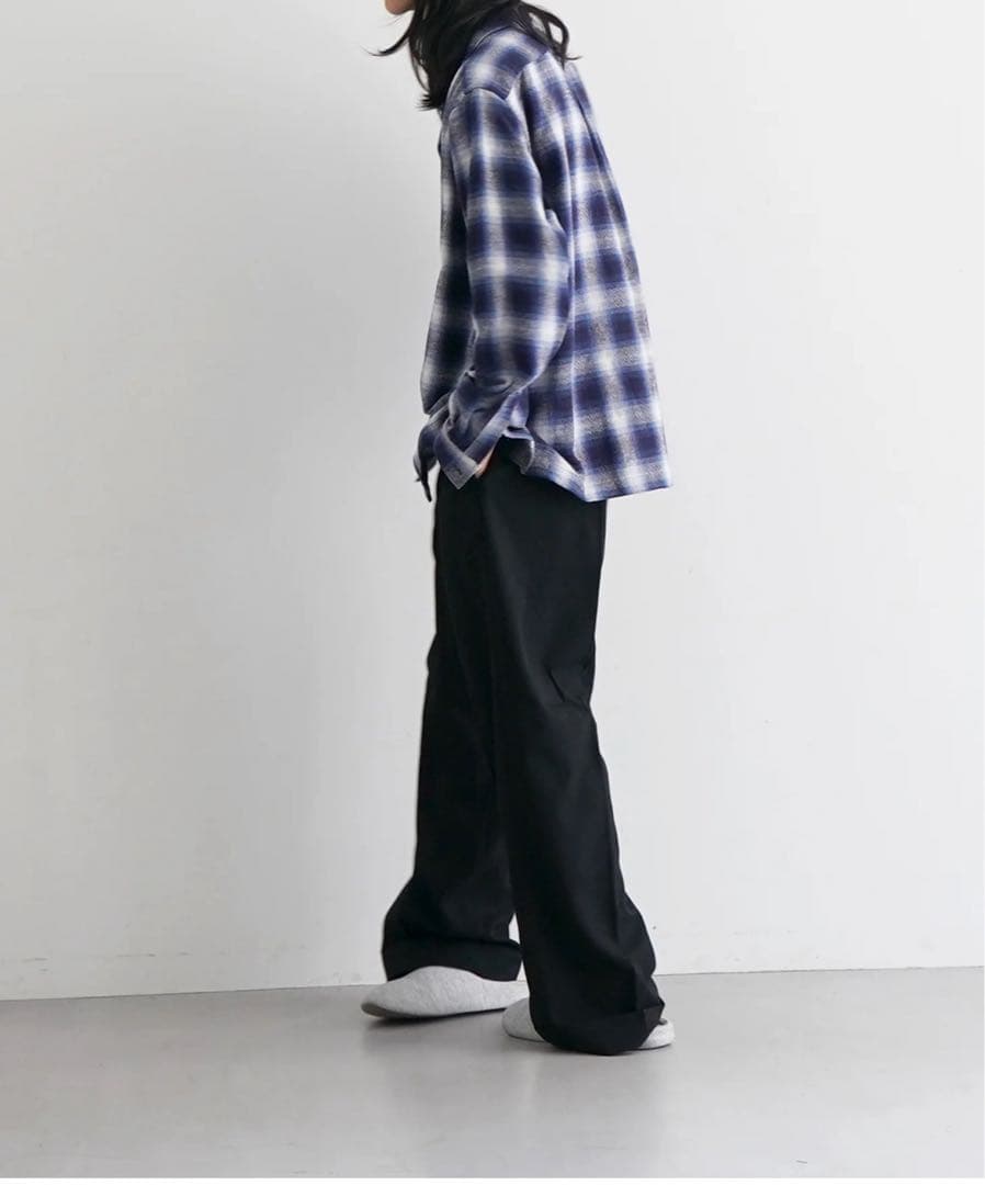 パンツ KAIKO Wide slacks \"BLACK\"