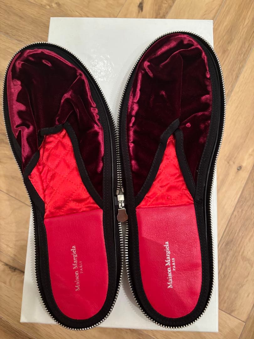 Maison Margiela ファスナー収納　スリッパ